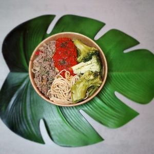 pâtes boeuf brocolis